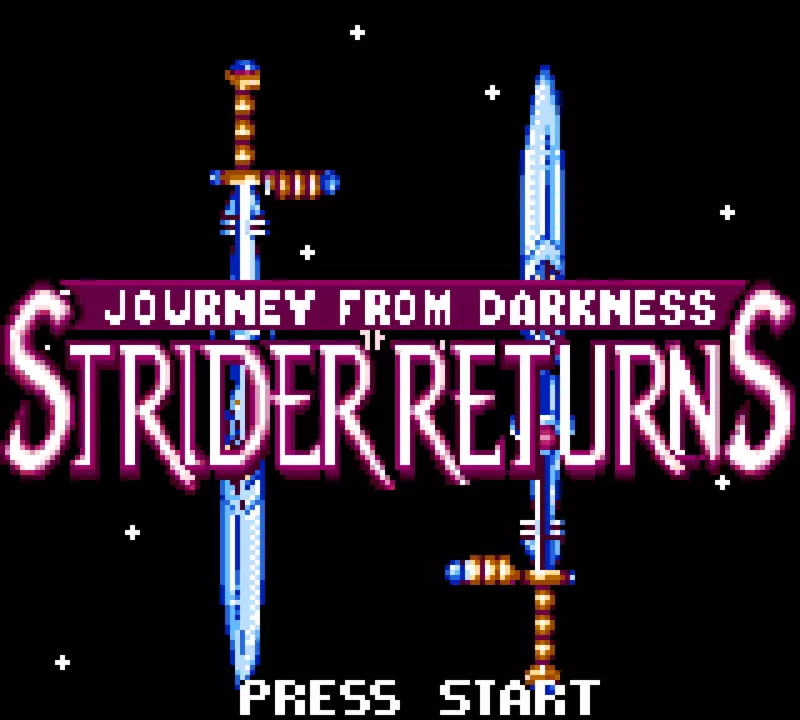 Image n° 1 - screenshots  : Journey from Darkness - Strider Return